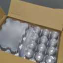 100 Pack 12 Count Plastic Egg Cartons Bulk Cheap Clear Reusable | Egg Cartons Bulk, Egg Holder for Fridge, Egg Organizer for Refrigerator, Egg Storage for Refrigerator.
