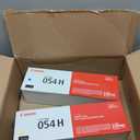 Canon Genuine 054 Complete Cyan and Yellow-Color High Yield Toner Cartridge Set (CRG054HYCMYK)