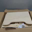 Woodure 4in1 Toddler Kitchen Step Stool, Foldable Learning Standing Tower with Blackboard, Wooden Kitchen Stool Helper for Kids, 13 Year Old Boy Girl Gifts