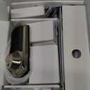 Veise VE07-H Fingerprint Smart Locks for Front Door with Handle Set, App Control, Keyless Entry Keypad Deadbolt, Digital Electronic Touchscreen, Easy Install, Auto Lock, Satin Nickel