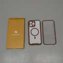 Miracase Magnetic for iPhone 16 Pro Max Case 6.9'' [Compatible with MagSafe] Full-Body Phone case with Built-in Glass Screen Protector& Camera Protector,Drop Proof 16 Pro Max Cover,Desert Brown