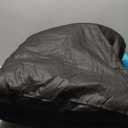 Kimunuk Outdoor Seat Cushion Set 22 L × 24 W × 5 H Inch Waterproof & Fade Resistant Patio Furniture Cushions with Removable Cover with Handle and Straps for Sofa Chairs, Chairs, Lake Blue