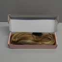 Ponytail Extension  16 Claw Clip in Ponytail Hair Extensions Natural Soft Synthetic High Pony Tail Hairpieces for Women (Honey Blonde with Highlights, 16 inch)