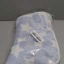 Reginary 4 Pcs Waterproof Guinea Pig Blankets Washable Small Animal Fleece Bedding Guinea Pig Cage Liners Reusable Training Pads Pet Pee Pad Sleep Mat for Hamster(Cute Star Pattern, 12 x 12 Inch)