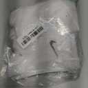 Nike Kids' Everyday Cotton Cushioned Crew Socks (3 Pair), White/Black, Small