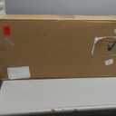 Dog Ramp for Bed with Rails, 64" Long Foldable Pet Ramp for Small Large Dogs, Dog Ramps for High Beds with Safety Side Railng, 6 Adjustable Heights 24" to 30" Up to 220LBS (Gray, 64" X 17inch)