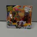 Star Wars: Young Jedi Adventures Pop-Up Light saber Duel, Kai Brightstar & Taborr Action Figures, 4-Inch Scale Toys, Preschool Toys for 3 Year Old Boys & Girls