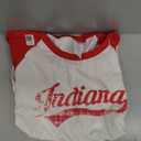 Vintage Indiana Hoosier State Distressed Pride apparel Raglan Baseball Tee XL