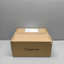 Bathroom Light Fixtures, Brushed Gold Vanity Lights with Flared White Fabric Shade, 3 Light Wall Sconce, Modern Sconces Wall Lighting for Hallway Bedroom, VL837-BG-3