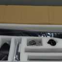 72 Inch Ceiling Fan with Lights Remote, 3 Wood Blades Black Fans