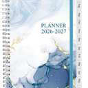 3 x 2026-2027 Planner - Academic Planner 2026 2027 for Women & Men, July 2026 - June 2027, Monthly and Weekly Calender with 12 Monthly Tabs, 6.4" x 8.5", Blue