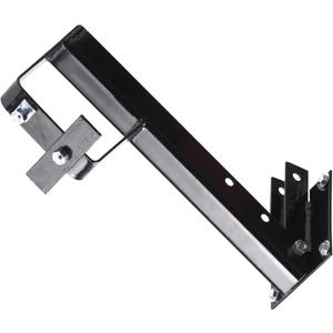 Stromberg Carlson TR-2 Folding Spare Tire Carrier for RV  Heavy Duty Trailer Spare Tire Mount for 4" Square Bumpers, Fits 15" & 16" Wheels, RV Bumper Mount, Trailer Spare Tire Bracket, Black Finish