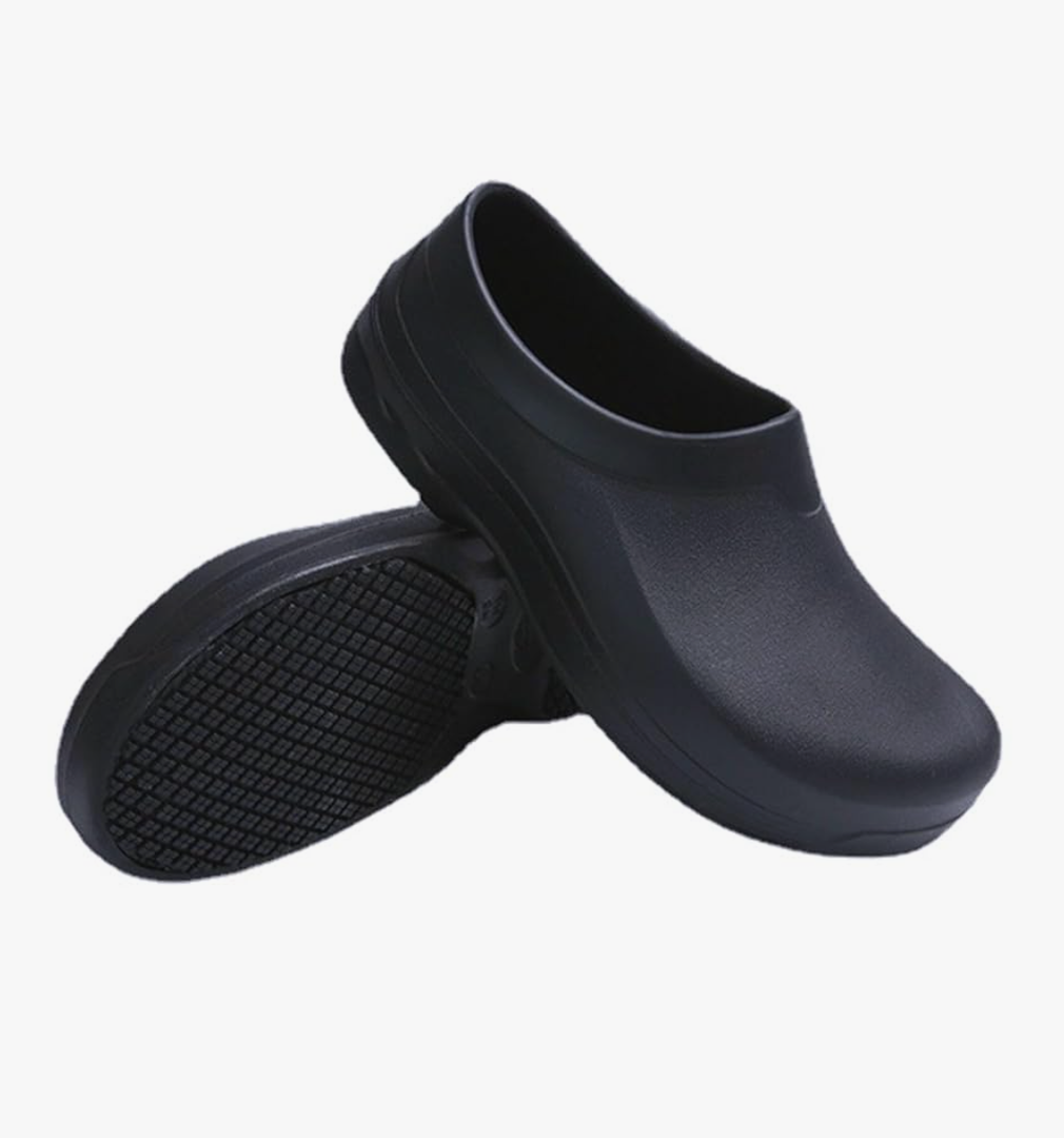 Men's and Women's Non Slip Work Shoes for Kitchen/Chef/Garden/Nurse,Slip Resistant/Waterproof/Oil-Resitant Clogs(6-11Men/8.5-12.5Women), size 8/9