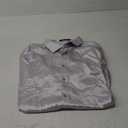 J.VER Men's Silk Satin Long Sleeve Dress Shirts Shiny Casual Button Down Shirt Luxury Party Prom Shirts (XX-Large)