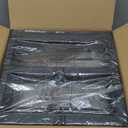 HOUSE AGAIN Pull Out Cabinet Organizer, Recessed 2Tier Drop Down Storage for High/Deep Cabinets, Compact 12Inch Hidden Organizer for Spices, Snacks and Small Bottles (Black)