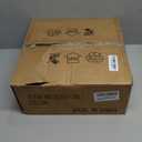 12.4" Large Boho Rattan Farmhouse Chandeliers for Dining Room, Rattan Hand-Woven Rustic Drum Chandelier Pendant Light Fixture for Kitchen Island Bedroom Living Room Entryway Foyer (Brown)