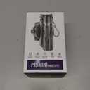 MQOUNY for Magsafe Tripod Stand for iPhone,Portable Pocket Size Selfie Stick with Rechargeable Remote and Metal Ring,Extendable Detachable Cell Phone Tripod Compatible with iPhone/Android (Black)