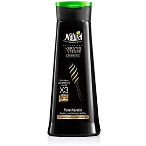 New Natural Formula Keratin Shampoo Protect Hair Treatment Salt SLS Free 400 ML
