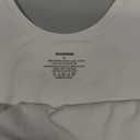 SUUKSESS Women Sexy Square Neck Thong Bodysuit Backless Sleeveless Tank Tops, Size XL, Milky White