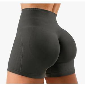Ieumaz Amplify Womens Seamless Scrunch Shorts Workout Shorts Gym Shorts Contour Shorts 5" High Waisted Running Yoga Shorts XL