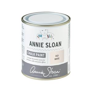 Annie Sloan Chalk Paint® (Old White, 500 ml/16.9 Fl Oz) a unique decorative paint for furniture, cabinets and home décor with no sanding or priming
