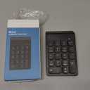 Wireless Number Pad, Numeric Keypad, Numpad Keyboard 10 Key USB Keypad for Laptops, Office Accounting Essentials Desktop Computer Accessories Compatible Chromebook Notebook EliteBook MateBook etc.