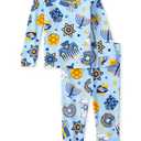 The Children's Place baby girls Family Matching Christmas Holiday Sets, Snug Fit 100% Cotton, Pajama Set, Hanukkah, 18-24 Months US