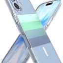 Smartish iPhone 17 MagSafe Clear Case - Gripmunk Magnetic Slim Case [Lightweight + Protective] Anti-Yellowing Thin Grip Clear Cover for Apple iPhone 17 - Deep End