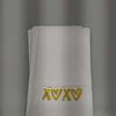 Horaldaily 50 Valentine Disposable Paper Decorative Guest Napkins, XOXO Golden Foil heart Hand Towel for Party Lunch Dinner Kitchen Bathroom