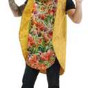 Adults Taco Costume, Funny Food Cosplay Fancy Dress Outfits for Halloween Dress Up Party, One Size Fits Most Unisex Adult