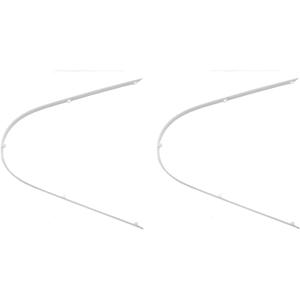 New 2 Pack Dryer Front Glide Strip for Frigidaire, AP5650542, 137513300, 131963900