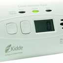Kidde Carbon Monoxide Detector, 10-Year Battery Powered, Digital Display, LED Status Indicators, 85 dB Alarm, 3rd Edition
