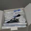 20 Jumbo Vacuum Storage Bags with Electric Pump, Vacuum Seal Bags for Clothing Space Saver Compression Storage Bag Large for Clothing Travel Comforters Blankets Pillows Bedding Duvets Clothes (Blue)