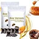 2 x Bee Venom Foot Soak Beads, L-ymphatic Drainage & Foot Soak Beads for Foot Soaking Tub Pedicure Relief Foot (2Pack-14Pcs)