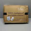Vogano Lightweight and Leak-Proof Soft Cooler Bag,12H Cold Retention,Black