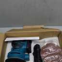 5 Inch Cordless Orbital Sander for Makita 18v Battery (NOT Included), Electric Palm Random Orbit Sander with Dust Collector, 6 Variable Speeds, 24Pcs Sandpaper for Sanding Polishing Wood