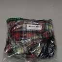 Calvin Klein Boys' 2-piece Long Sleeve Woven Shirt and Pants Set (4, Plaid/Black)