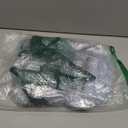 UWIOFF 4Tier Greenhouse Replacement Cover Clear PVC Greenhouse Cover with RollUp Zipper Door  27" L x 19" W x 63" H