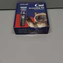 oneisall Quiet Cat Clippers for Matted & Long Hair, 2-Speed Cordless Pet Shaver Grooming Kit for Cats, Small Dogs & Animals (Blue)
