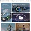Smart Ring for Women Men, Fitness Tracker with Heart Rate/Blood Oxygen/Blood Pressure/Sleep/Pedometer Monitor, No Subscription Fee, IP68 Waterproof Health Rings for iOS & Android