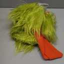 Qiylii Christmas Baby Costumes Green Monster Baby Girls Sleeveless Plush Fur Romper Onesie Headband + Leg Warmer Set (12-18 Months)