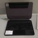 for iPad Air 11 inch Case with Keyboard (M3/M2, 2025/2024), iPad Pro 11 (4th/3rd/2nd/1st Gen) & Air 5/4th Magic Keyboard Case, 11 Colors Backlit, Multi-Touch Trackpad, Black