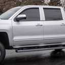 in-Channel Window Visors Rain Guards for 2014-2018 Chevy Silverado/GMC Sierra 1500 Crew Cab, Window Vent Wind Shades Deflectors for 2015-2019 Silverado/Sierra 2500HD 3500HD Full-Size Cab