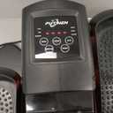 Under Desk Elliptical Machine, Electric Elliptical Leg Exerciser for Seniors with 12 Adjustable, Portable Quiet Elliptical Exercise Machine, Seated Pedal Exerciser with Remote Control (Orange)