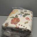 IWRJFQWR Vintage Floral 8x10 Area Rugs - Floral Washable Rug for Living Room Bedroom Dining Room Kids Playroom Home Decor Non Slip Carpet - Brown