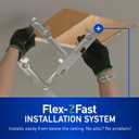 Panasonic WhisperFit Retrofit Ceiling Mount Bathroom Exhaust Fan, 50-80-110 CFM, FV-0511VF1, Medium