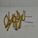 Putros Metal Arch Stand 6FT Gold Wedding Balloon Arched Backdrop Stand Square Arch Frame for Birthday Party Bridal Baby Shower Ceremony Decoration (6x2.6FT(HxW))