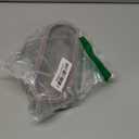 Clear Travel Makeup Brush Holder, Leather Makeup Brush Toiletry Bag, Portable Cosmetic Brush Case, Transparent Waterproof Makeup Brush Storage Bag, Purple (Small)