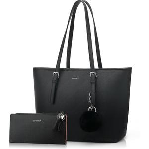 TANTOMI Tote Bags for Women, Handbags and Womens Purses Shoulder Purse Set for Travel Work