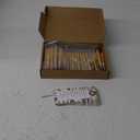 Zhanmai 50 Sets Safari Baby Shower Favors Includes Bamboo Pens and Thank You Cards Silver Cable Ties Jungle Safari Woodland Gender Reveal Decorations for Operation Christmas Guest Prizes Gifts